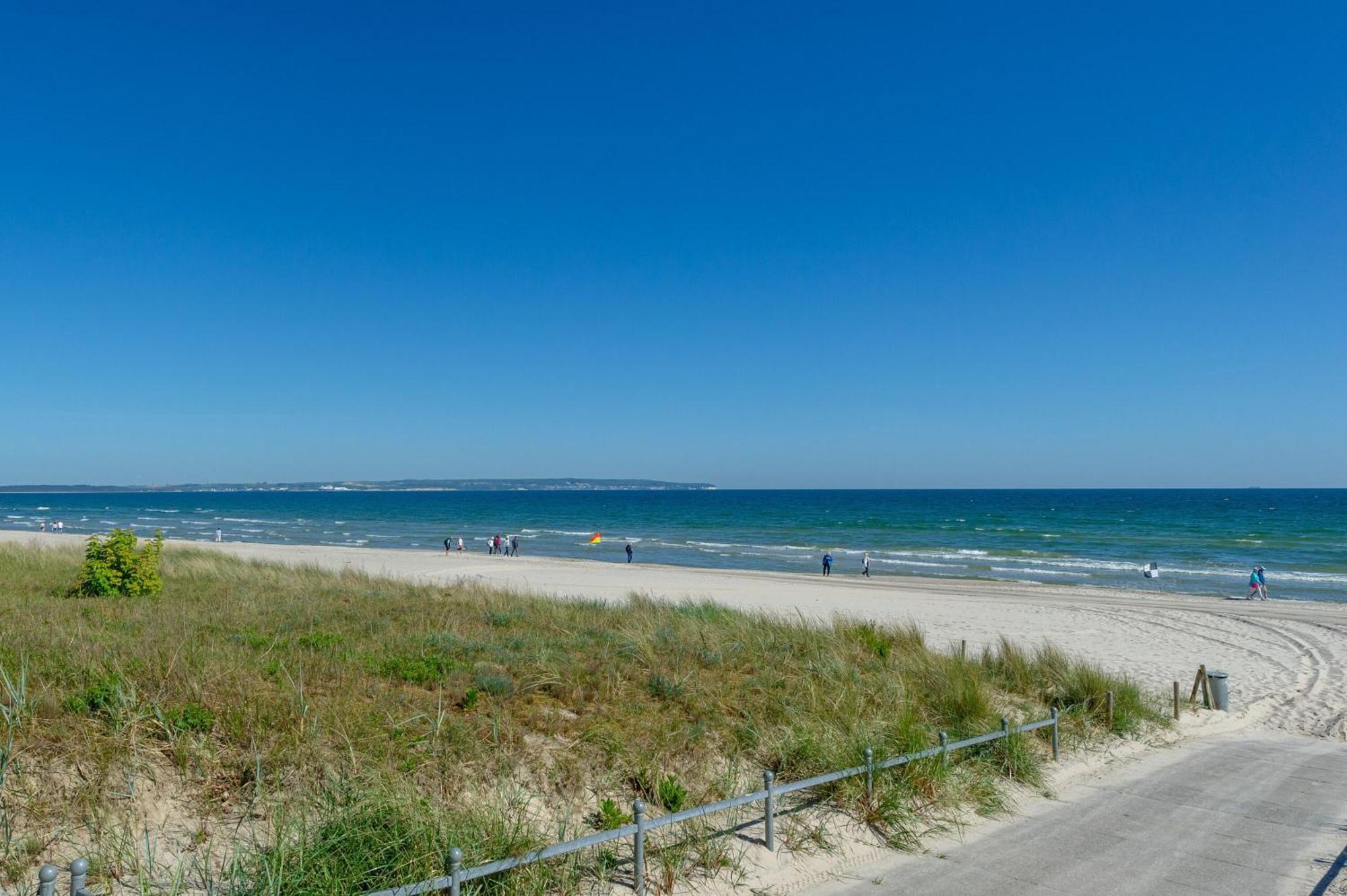 Seitlicher Meerblick, Nur 50 Meter Zum Strand Binz Zewnętrze zdjęcie